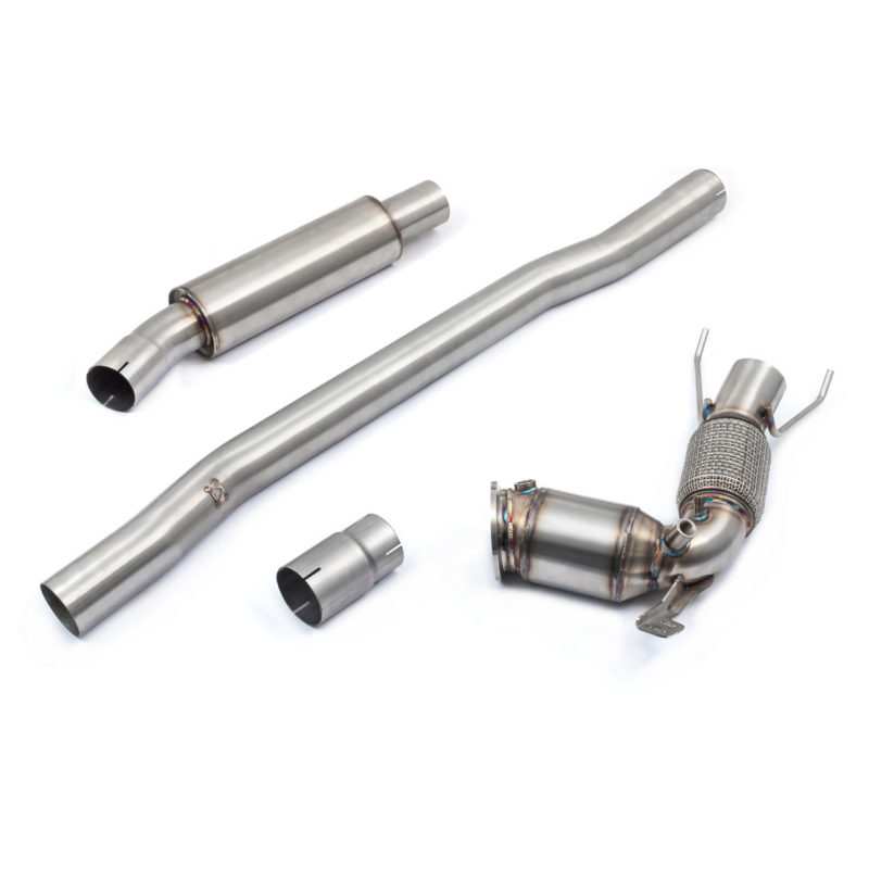 Cobra Sport BMW M135i (F40) Front Downpipe Sports Cat/De-Cat To Standard PPF Back Exhaust - Performance HQ - United Kingdom