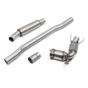 Cobra Sport BMW M135i (F40) Front Downpipe Sports Cat/De-Cat To Standard PPF Back Exhaust - Performance HQ - United Kingdom