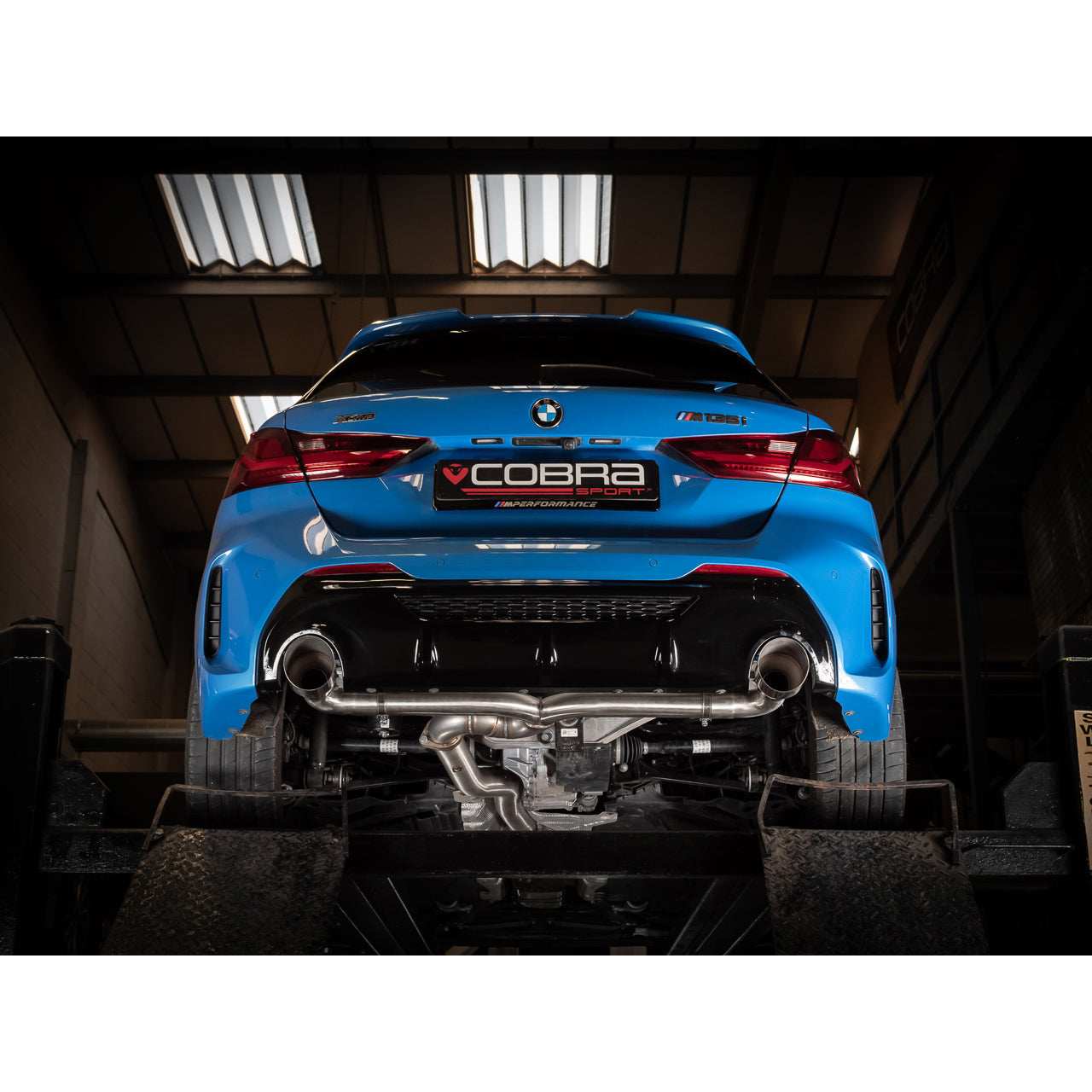Cobra Sport BMW M135i (F40) GPF/PPF Back Race Box Delete Exhaust - Performance HQ - United Kingdom