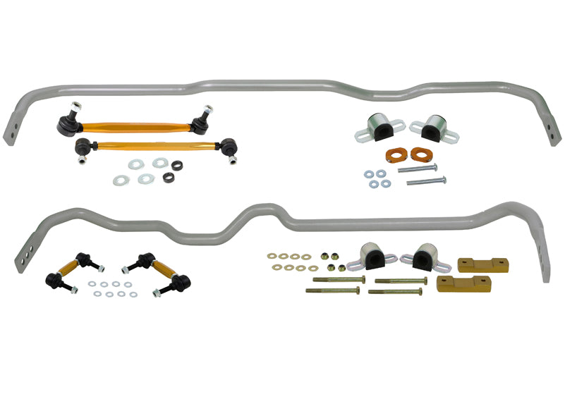 Whiteline Front & Rear Anti-Roll Bar Kit Audi A3 Mk2 Quattro & VW Golf Mk5 R32 Mk6 R 2004-2013 – BWK004