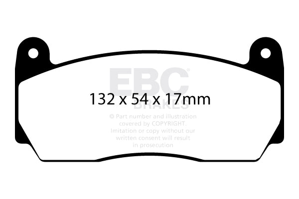 EBC Brakes Ultimax OE Replacement Brake Pad Set – DP786