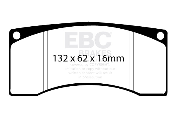 EBC Brakes Ultimax OE Replacement Brake Pad Set – DP786