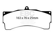 EBC Brakes Racing RP-X Track and Race Brake Pads DP8033RPX - Performance HQ - United Kingdom