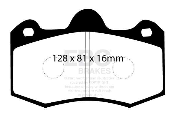 EBC Brakes Bundle Front 312mm GD Discs with Bluestuff Pads PD14KF826 - Performance HQ - United Kingdom