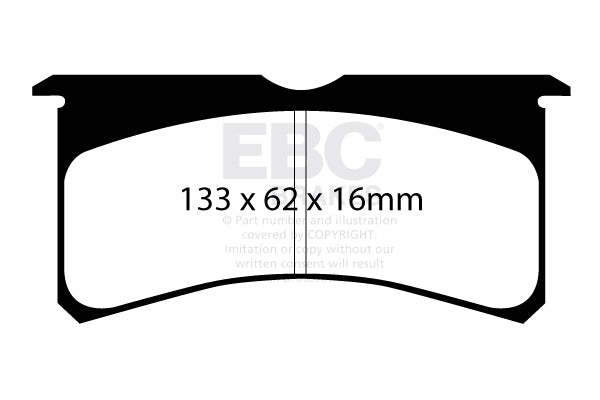EBC Brakes Ultimax OE Replacement Brake Pad Set – DP786