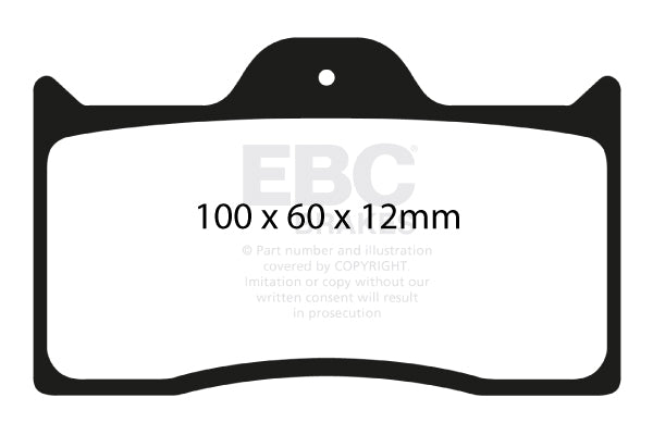 EBC Brakes Ultimax OE Replacement Brake Pad Set – DP786