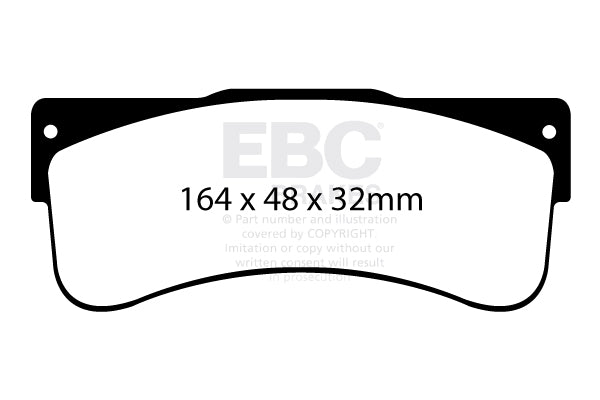 EBC Brakes 380x34mm Front Racing 2-Piece Floating Brake Discs (Pair) – SG2FC7694