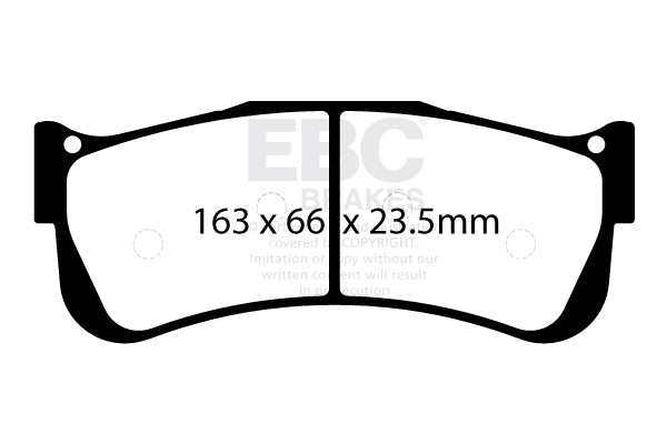 EBC Brakes Racing RP-X Track and Race Brake Pads – DP8079RPX