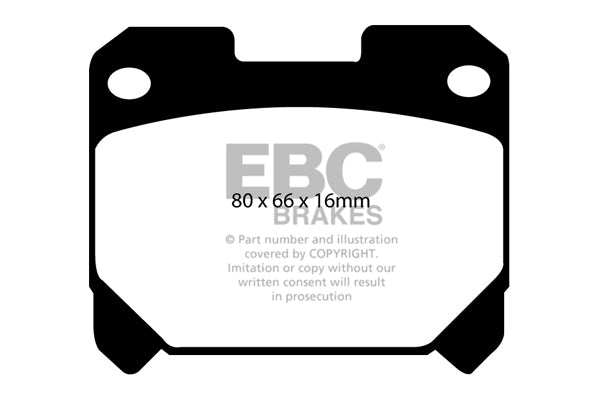 EBC Brakes Bundle Rear 324mm GD Discs with Yellowstuff Pads PD13KR406 - Performance HQ - United Kingdom
