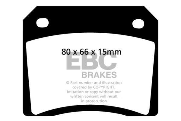 EBC Brakes Bundle Front 245mm GD Discs with Bluestuff Pads PD14KF005 - Performance HQ - United Kingdom