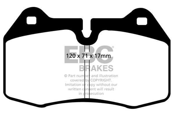 EBC Brakes Ultimax OE Replacement Brake Pad Set – DP786