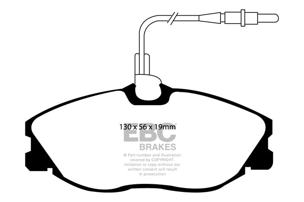 EBC Brakes Yellowstuff 4000 Series Street – DP41045R
