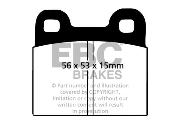 EBC Brakes Bundle – Rear 290mm GD Discs with Bluestuff Pads – PD14KR025