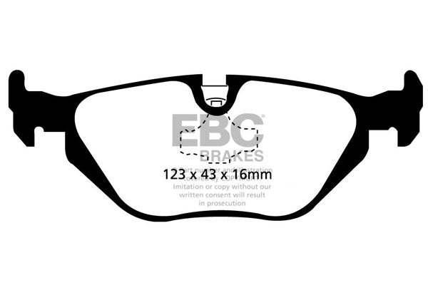 EBC Brakes Yellowstuff 4000 Series Street – DP41079R