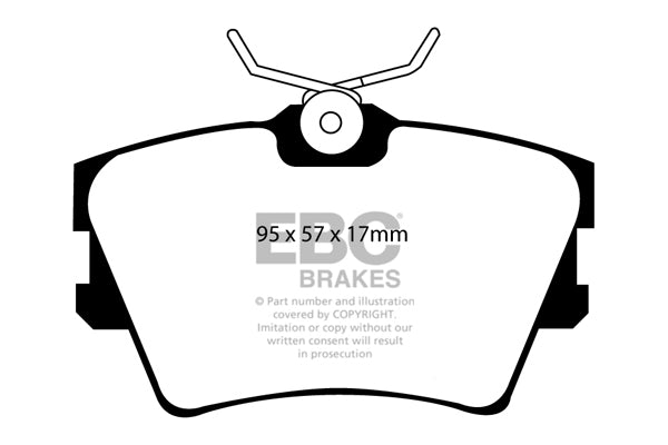 EBC Brakes Ultimax OE Replacement Brake Pad Set – DP1102