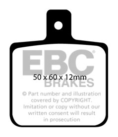 EBC Brakes Yellowstuff 4000 Series Street – DP41144R