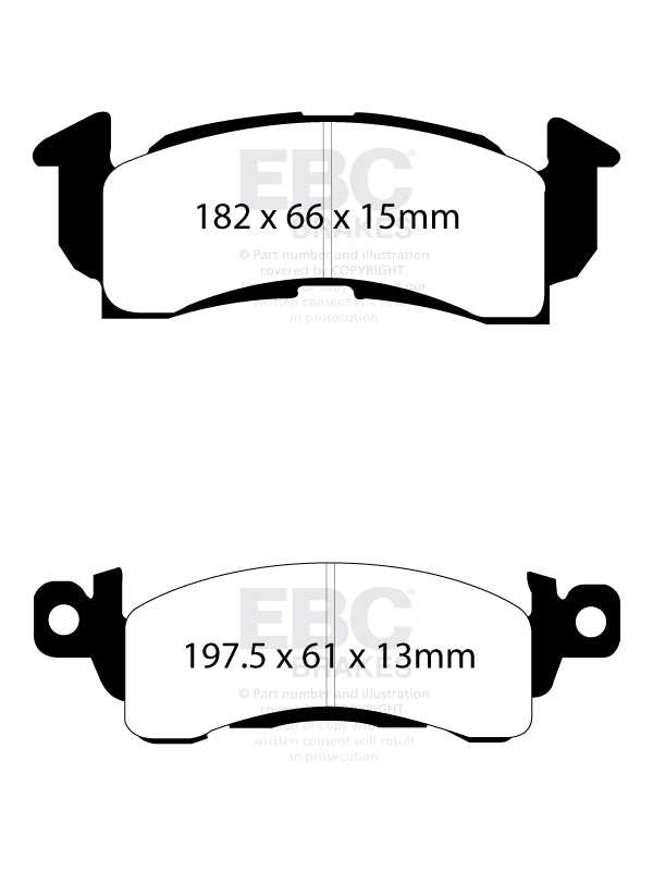 EBC Brakes Bundle Front 301mm GD Discs with Greenstuff 6000 Pads PD11KF196 - Performance HQ - United Kingdom