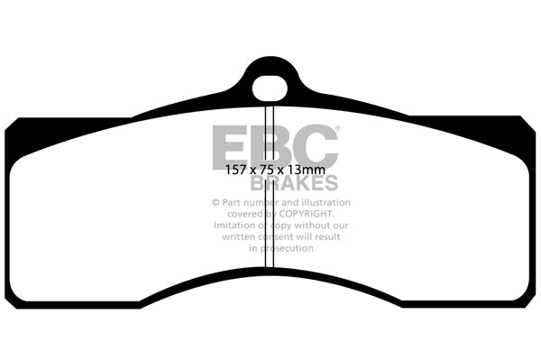 EBC Brakes Yellowstuff 4000 Series Street – DP41155R