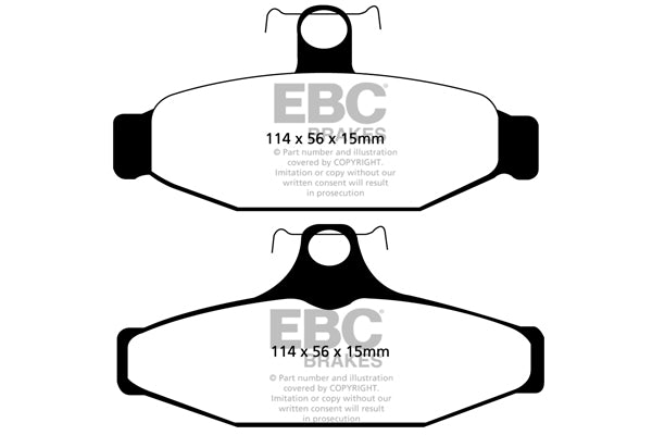 EBC Brakes Yellowstuff 4000 Series Street – DP41165R