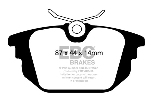 EBC Brakes Yellowstuff 4000 Series Street – DP41211R