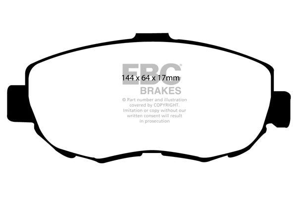 EBC Brakes Yellowstuff 4000 Series Street – DP41221R