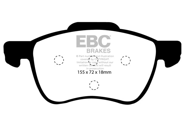 EBC Brakes Yellowstuff 4000 Series Street – DP41229R