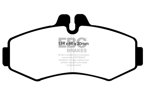 EBC Brakes Ultimax OE Replacement Brake Pad Set – DP1292