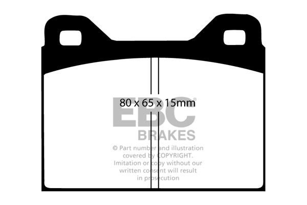 EBC Brakes Ultimax OE Replacement Brake Pad Set – DP135