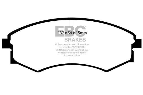EBC Brakes Ultimax OE Replacement Brake Pad Set – DP1358/2