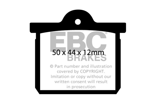 EBC Brakes Ultimax OE Replacement Brake Pad Set – DP137