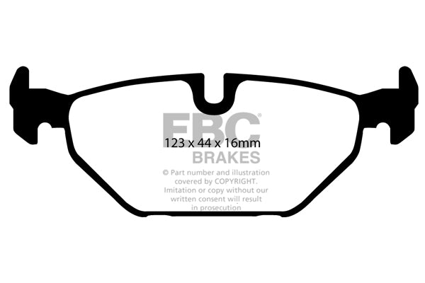 EBC Brakes Yellowstuff 4000 Series Street – DP41397R