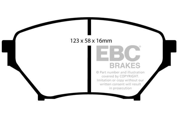 EBC Brakes Bundle – Front 269mm GD Discs with Bluestuff Pads – PD14KF439