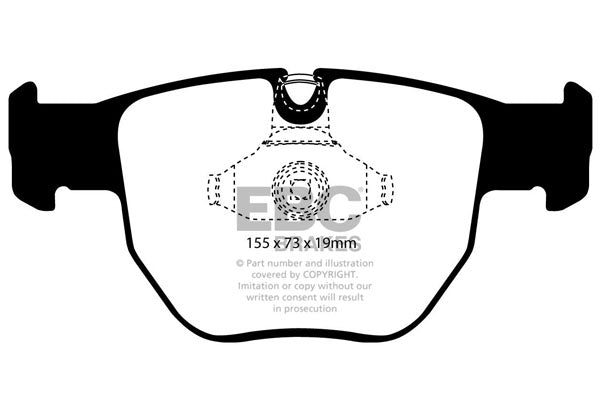 EBC Brakes Yellowstuff 4000 Series Street – DP41463R