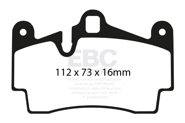 EBC Brakes Yellowstuff 4000 Series Street – DP41474R