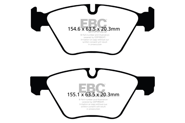 EBC Brakes Bundle – Front 310mm GD Discs with Bluestuff Pads – PD14KF481