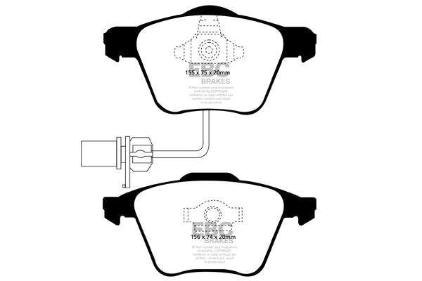 EBC Brakes Yellowstuff 4000 Series Street – DP41494R