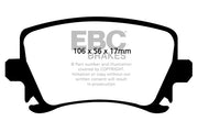 EBC Brakes Racing RP-X Track and Race Brake Pads – DP81518RPX