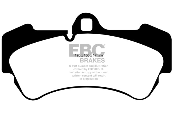 EBC Brakes Bundle – Front 330mm GD Discs with Bluestuff Pads – PD14KF510