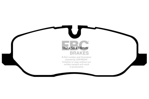 EBC Brakes Yellowstuff 4000 Series Street – DP41540R