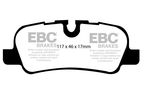 EBC Brakes Yellowstuff 4000 Series Street – DP41542R