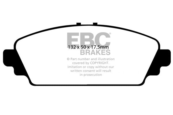 EBC Brakes Ultimax OE Replacement Brake Pad Set – DP1544