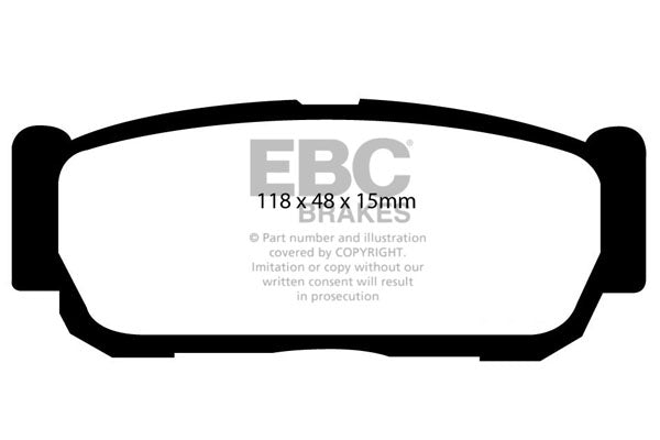 EBC Brakes Ultimax OE Replacement Brake Pad Set – DP1560