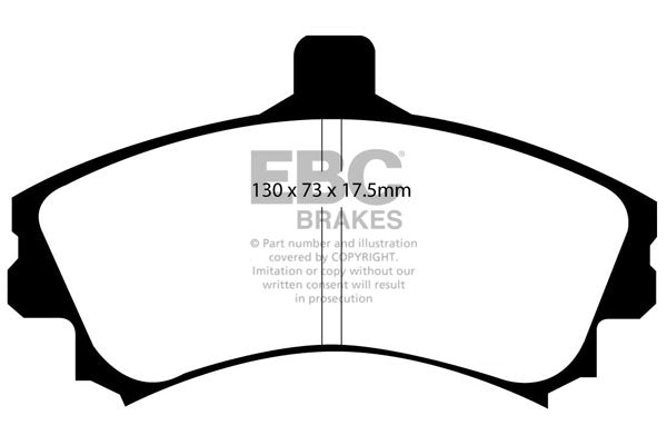 EBC Brakes Ultimax OE Replacement Brake Pad Set – DP1564