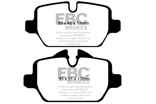 EBC Brakes Yellowstuff 4000 Series Street – DP41571R
