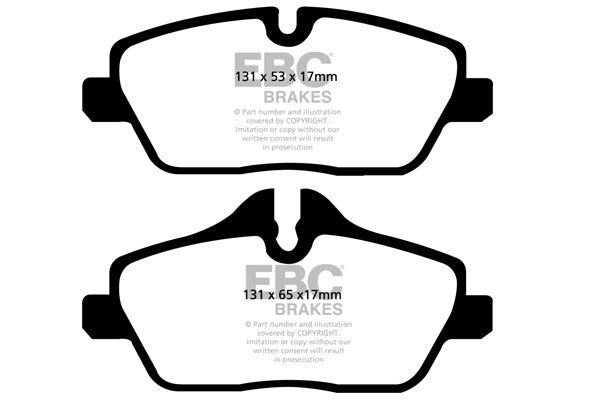 EBC Brakes Yellowstuff 4000 Series Street – DP41578R