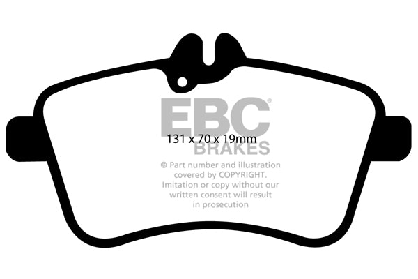 EBC Brakes Ultimax OE Replacement Brake Pad Set – DP1580
