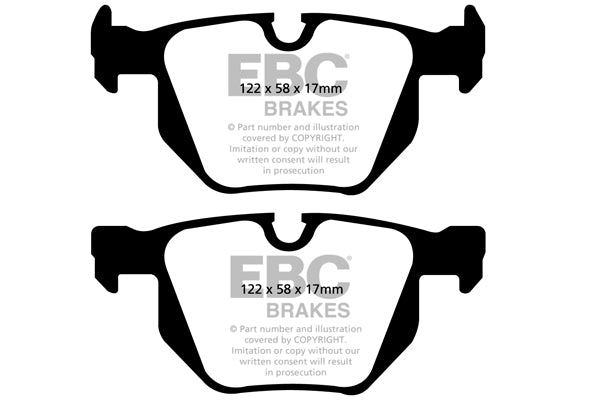 EBC Brakes Bundle – Rear 336mm GD Discs with Bluestuff Pads – PD14KR269