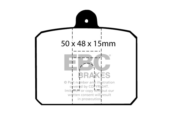 EBC Brakes Ultimax OE Replacement Brake Pad Set – DP159