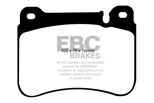 EBC Brakes Yellowstuff 4000 Series Street – DP41590R