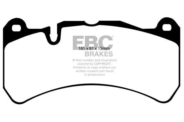 EBC Brakes Ultimax OE Replacement Brake Pad Set – DP817